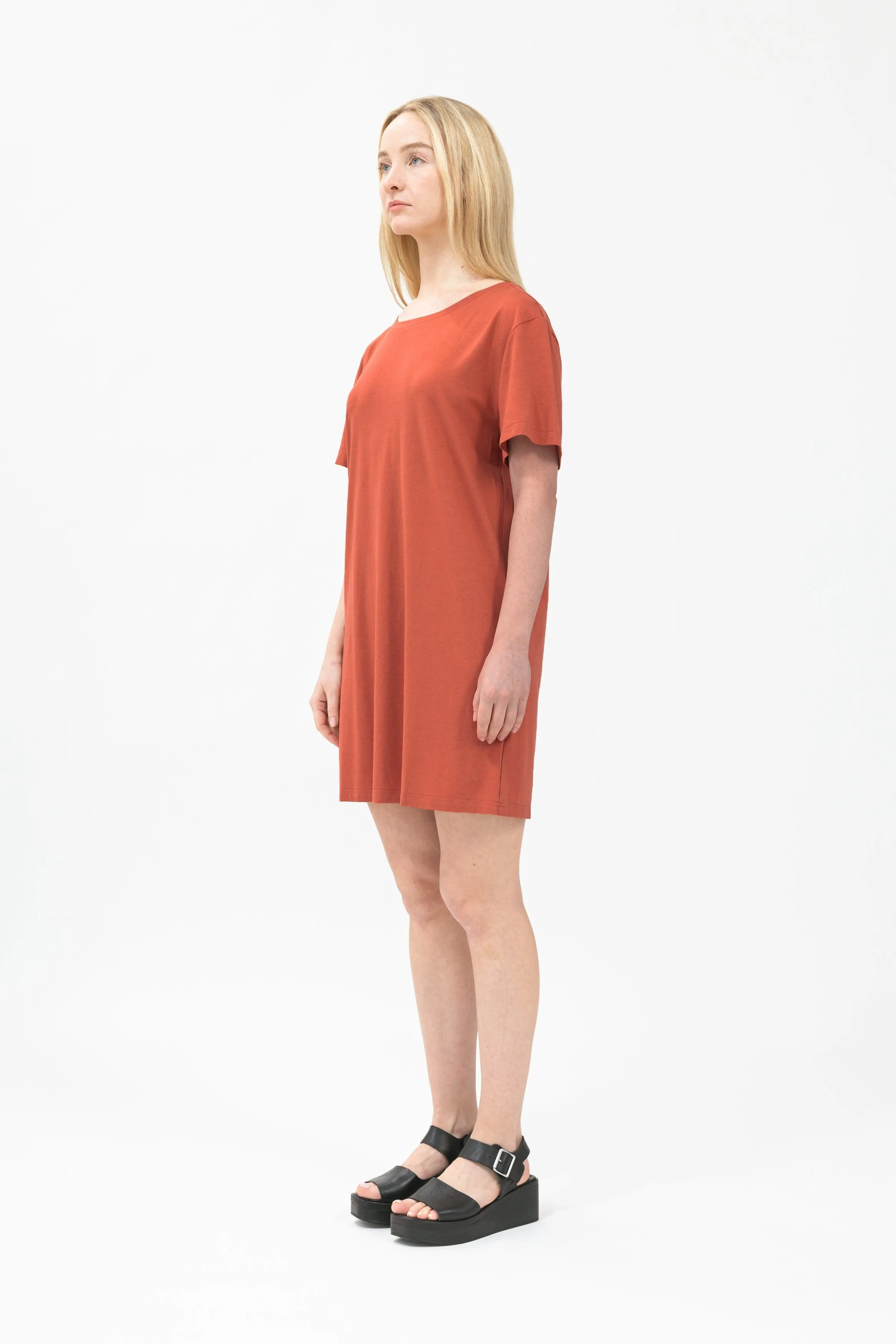 Bamboo Oversized Long Tee Dress