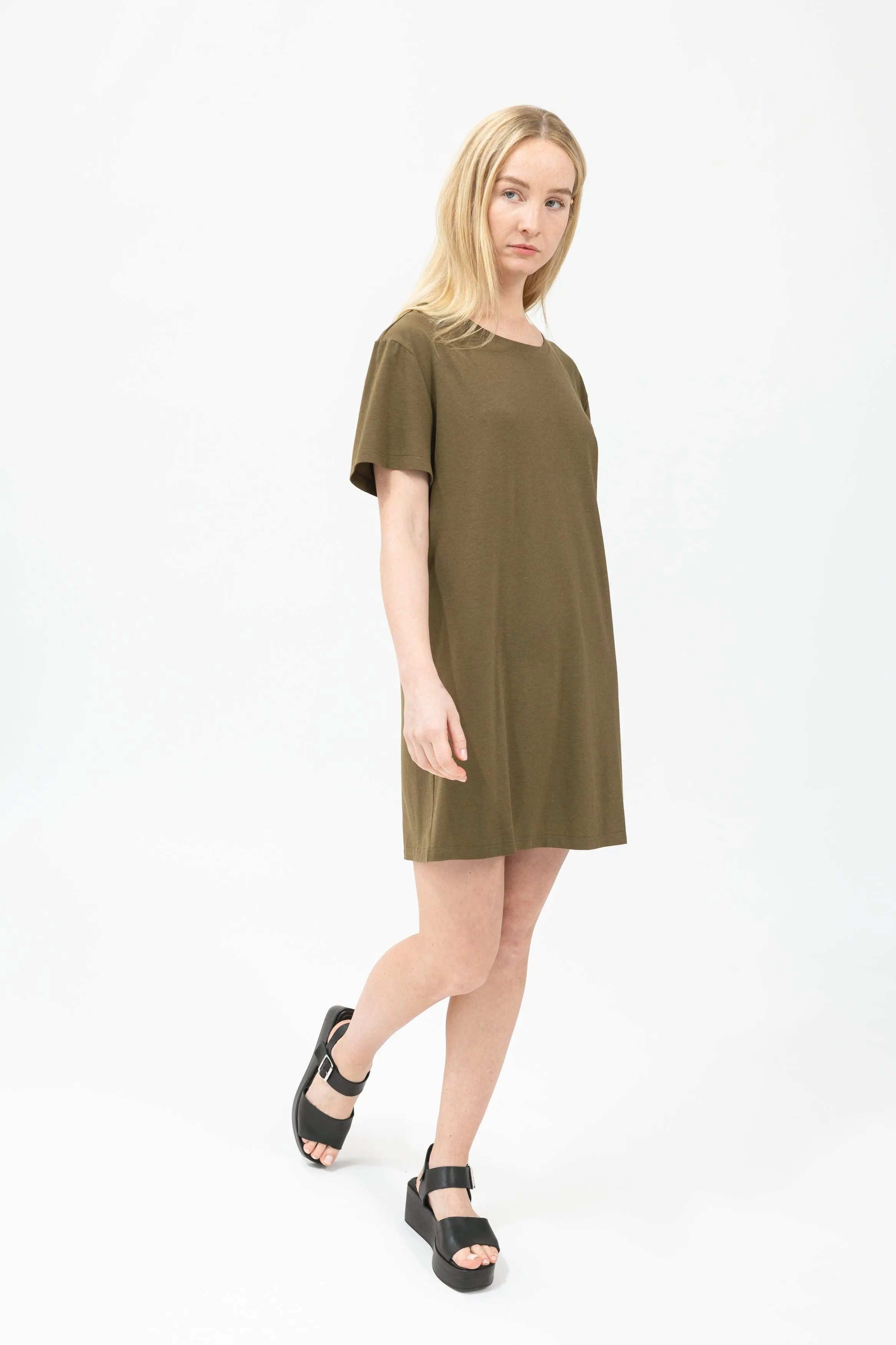 Bamboo Oversized Long Tee Dress