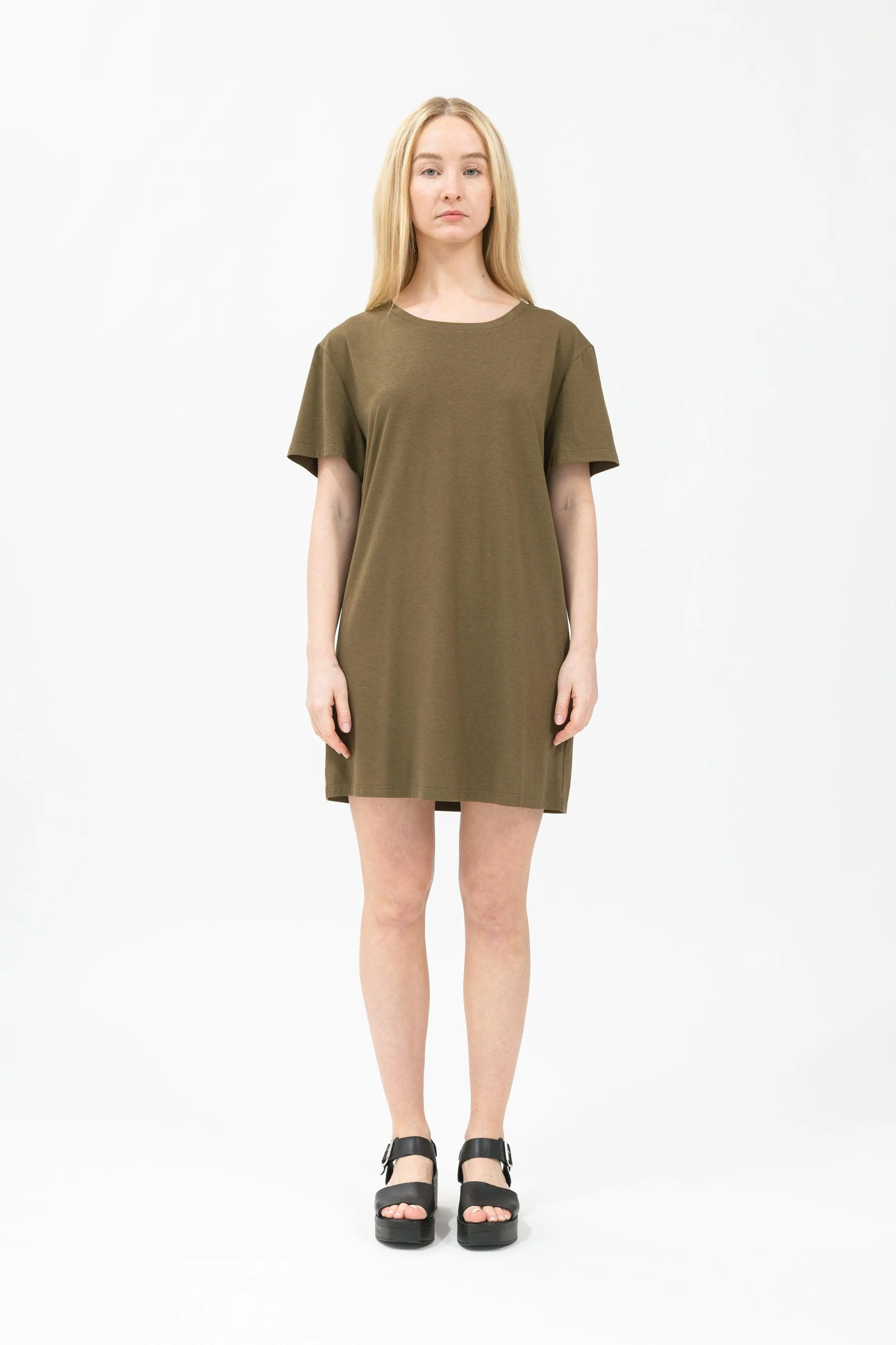 Bamboo Oversized Long Tee Dress