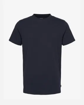 Bamboo R-Neck Tee -  Navy