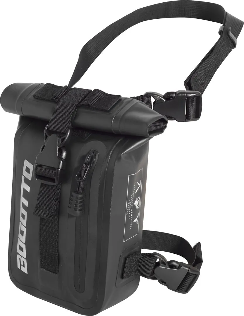 Bogotto Terreno Roll-Top bag waterproof, black