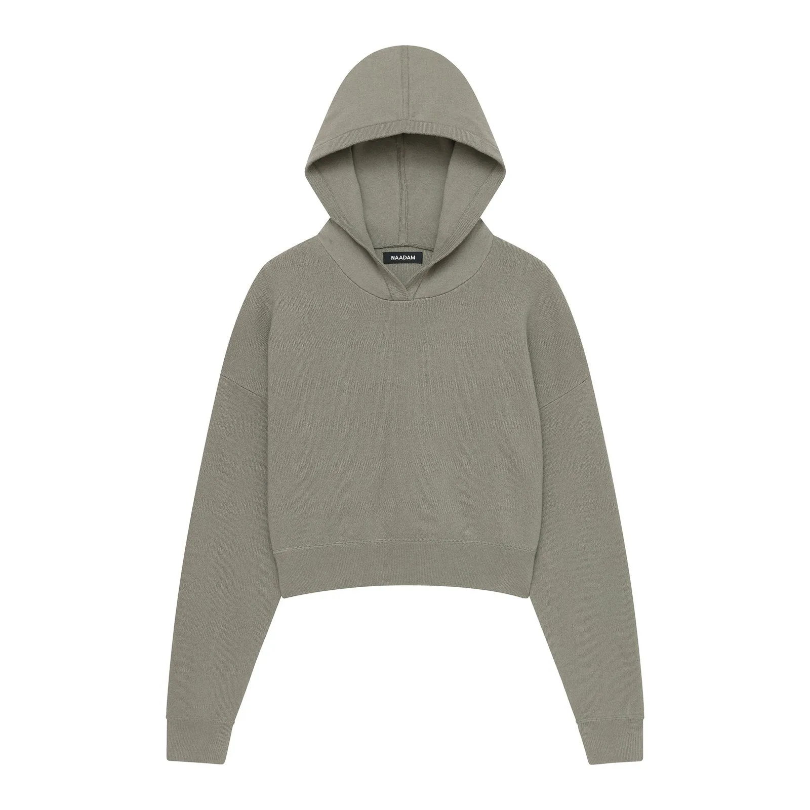 Café Cotton Cashmere Cropped Hoodie