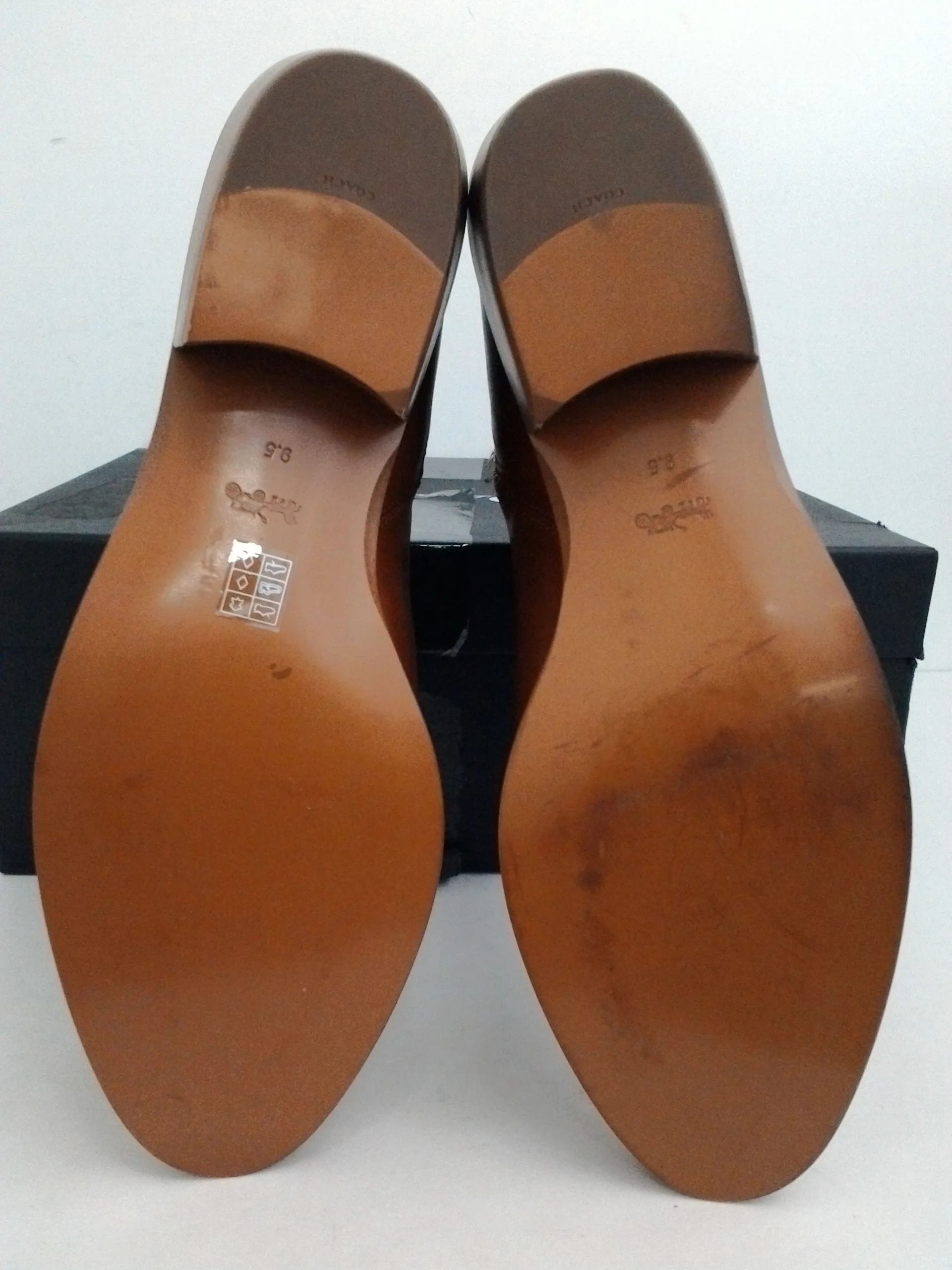 Coach Women's Eva Saddle Booties Size 9.5 B