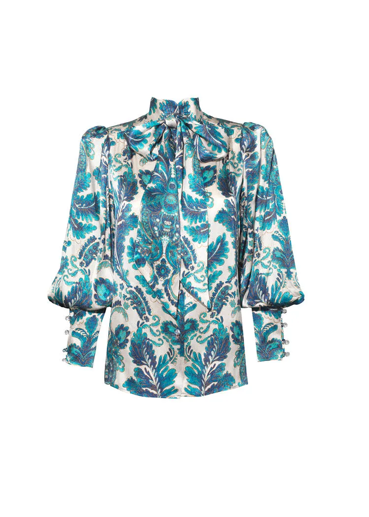 COLLETTE Bow Blouse - MTO