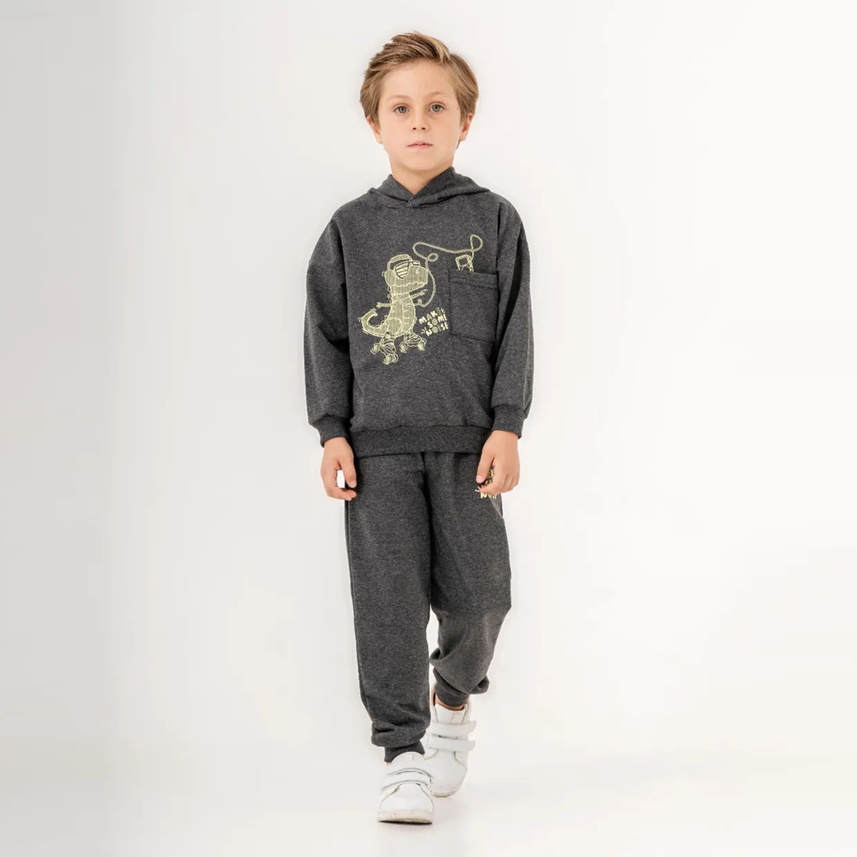 Dino Boy Hoodie Joggers Set