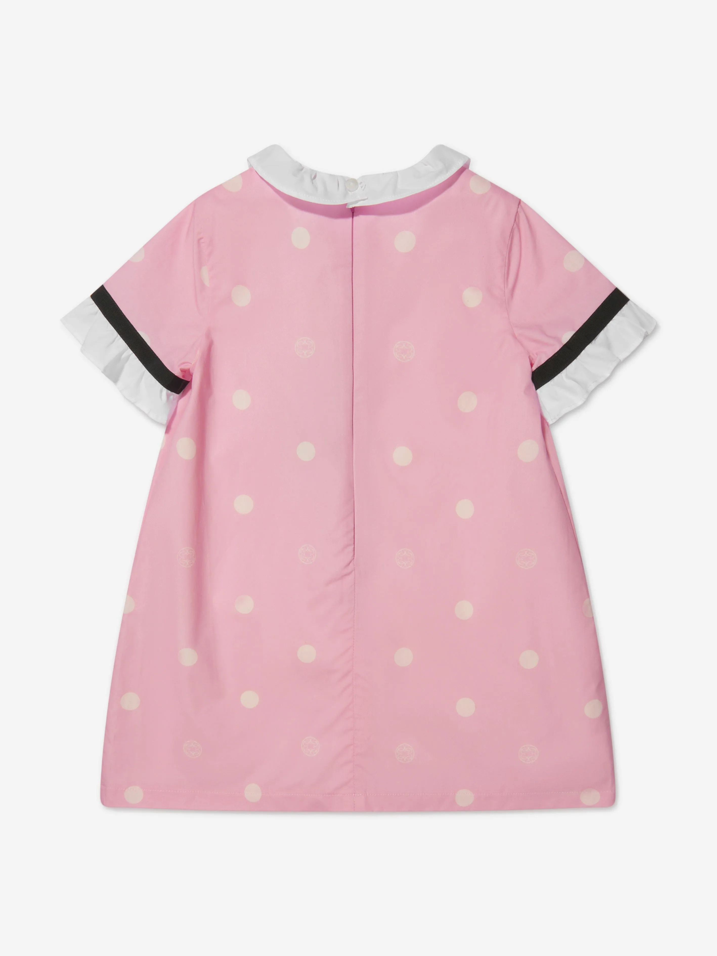 Elie Saab Girls Cotton Polka Dot Dress