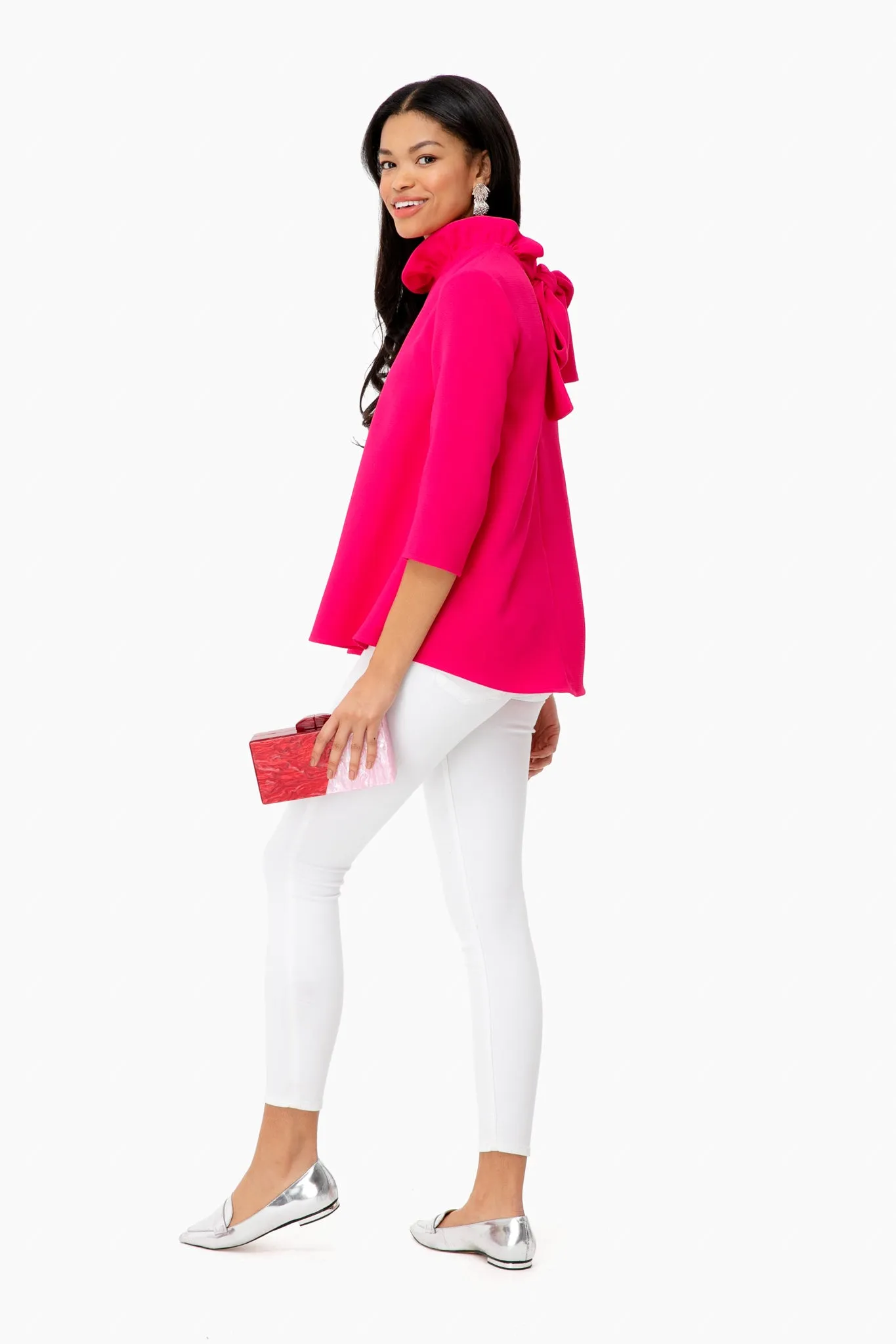 Fuchsia Faye Blouse