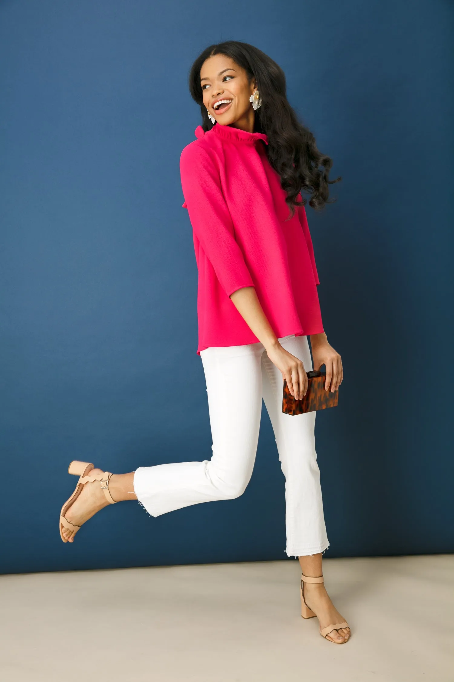 Fuchsia Faye Blouse