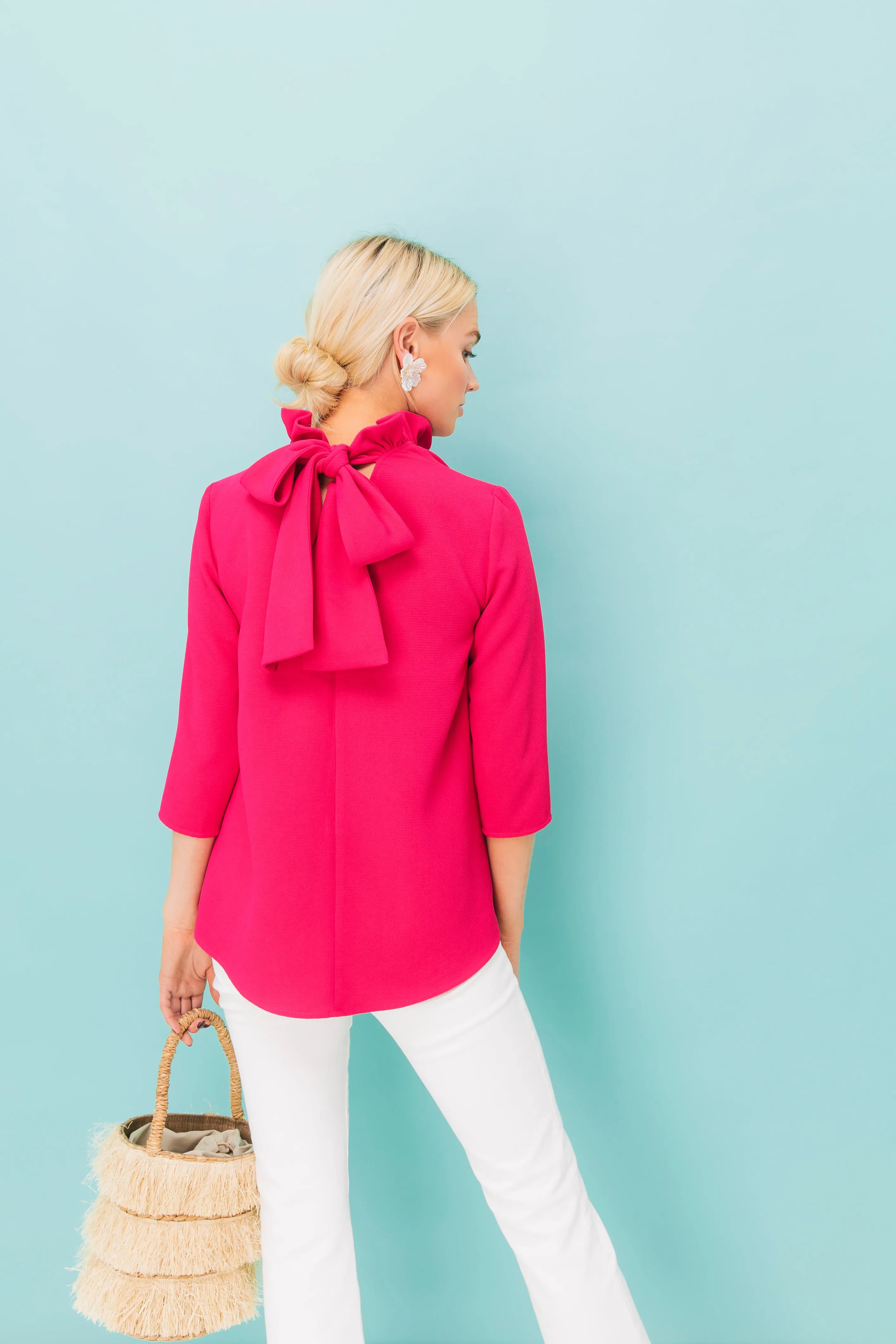 Fuchsia Faye Blouse