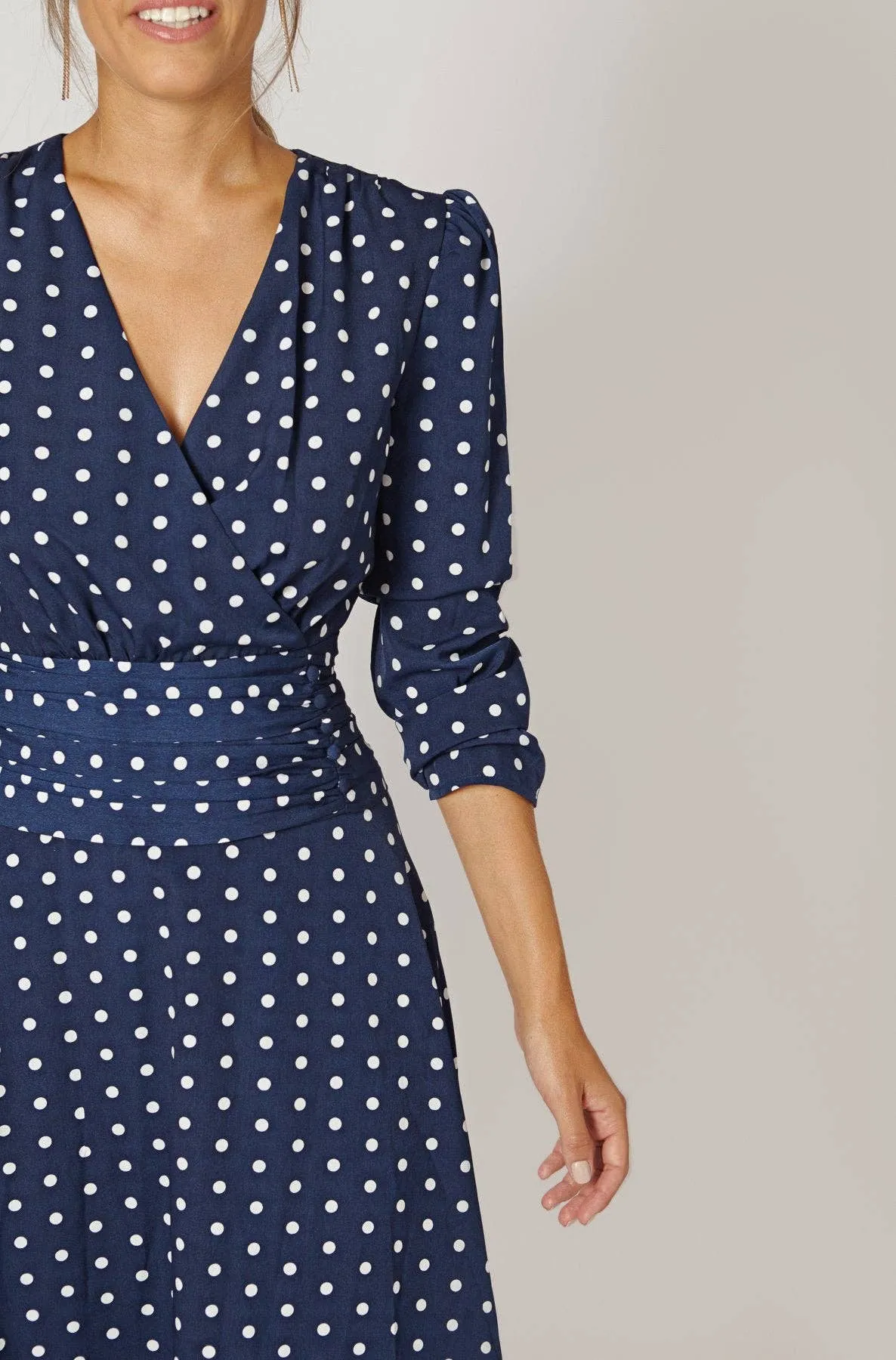 Gale Polka Dot Dress