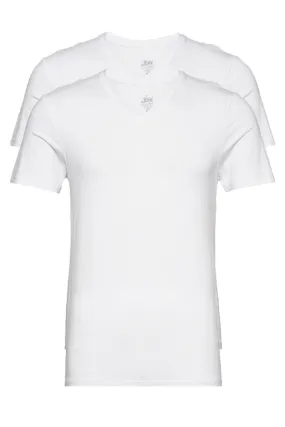 JBS 2-Pack Bamboo T-shirt V-Neck White