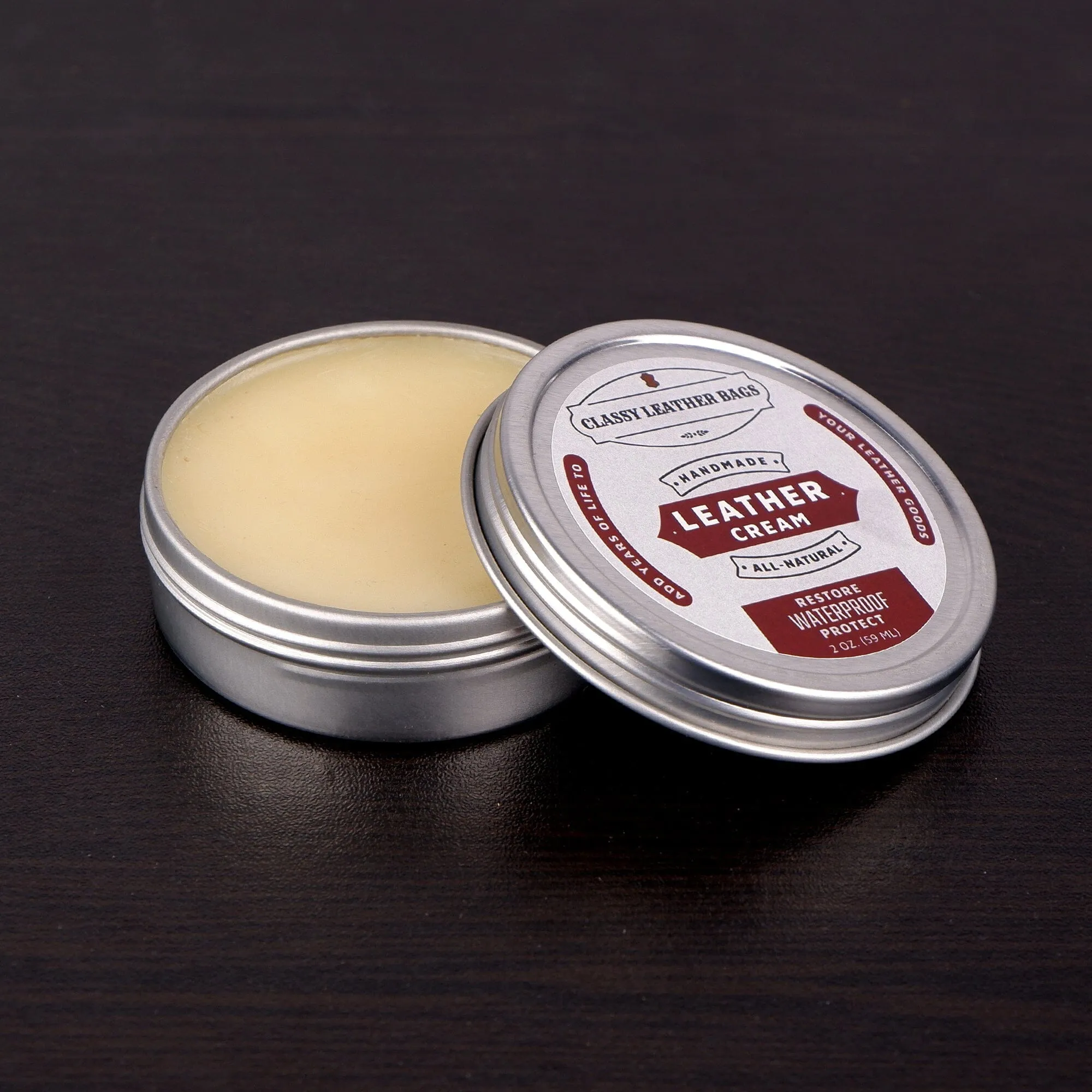 Leather Cream - Restore, Waterproof & Protect Leather