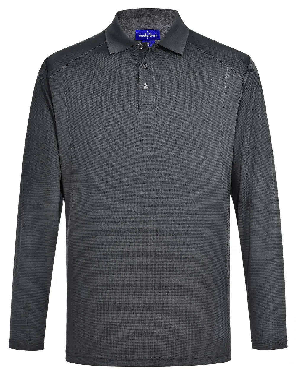 Men's Bamboo Charcoal Eco- Friendly Fabric Long Sleeve Polo - PS89