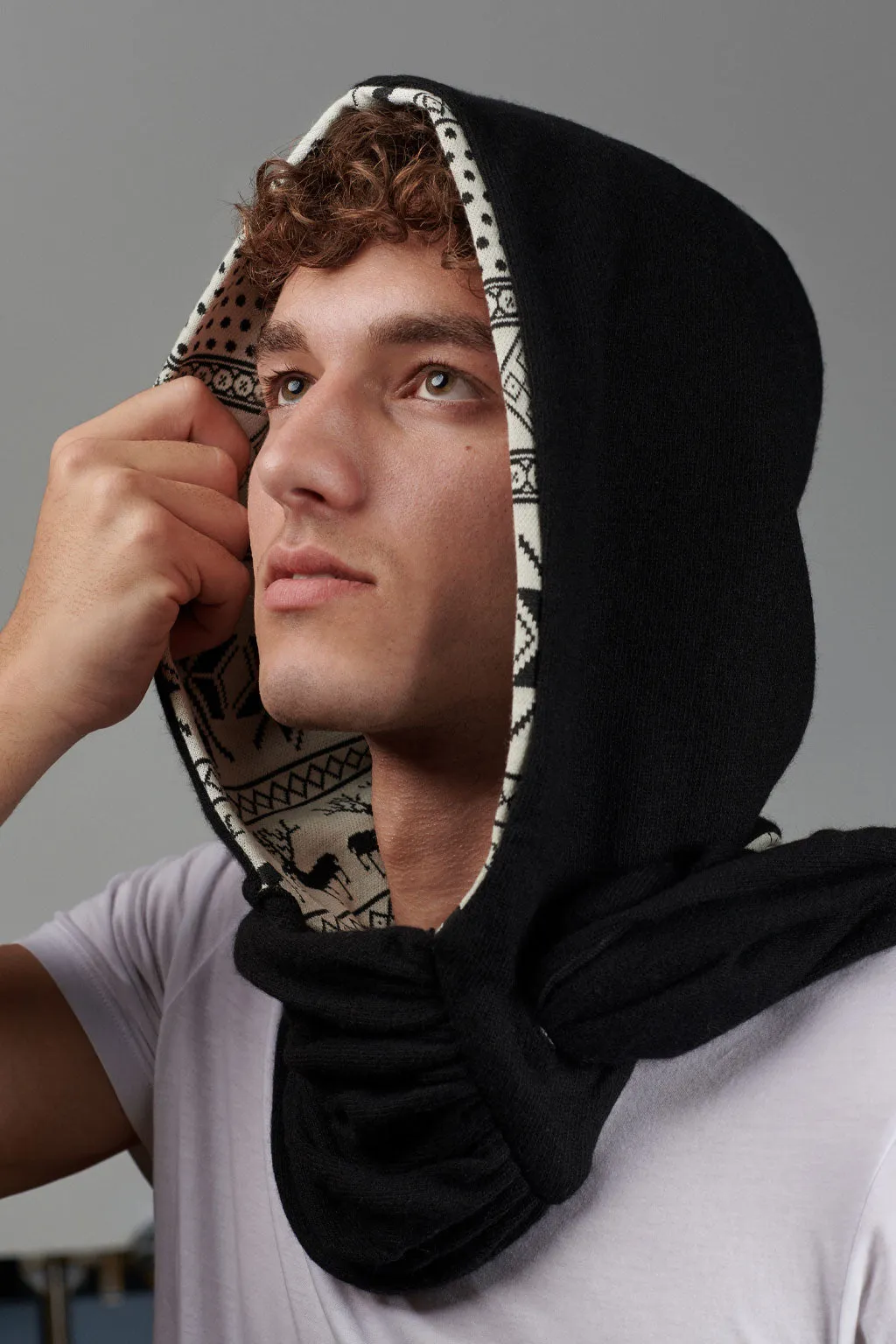 Nordic Hooded Scarf