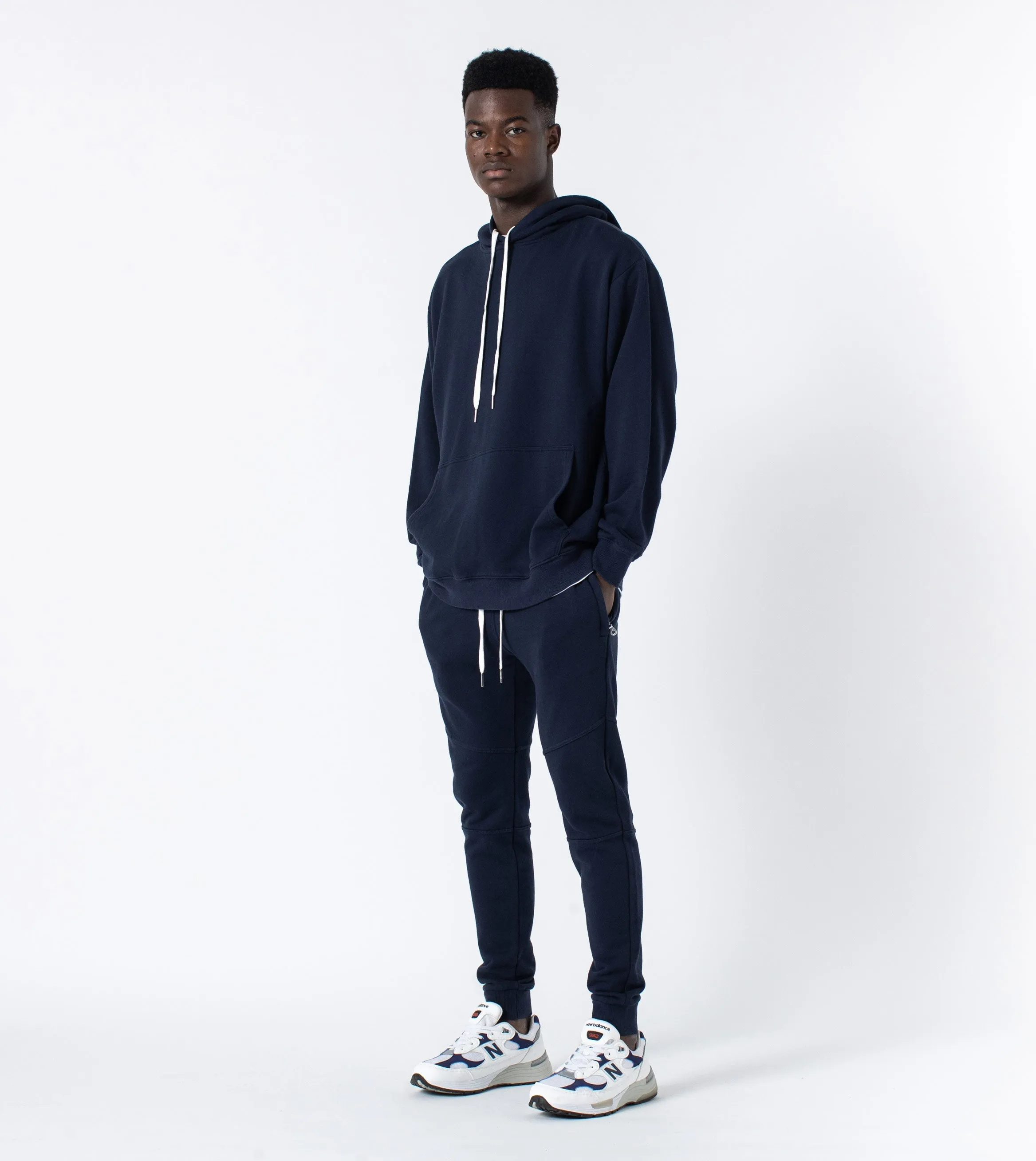 Orgo Hood Sweat Indigo