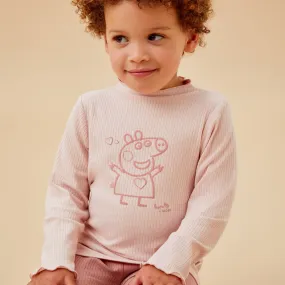 Peppa Pig Ribbed Top & Leggings Outfit