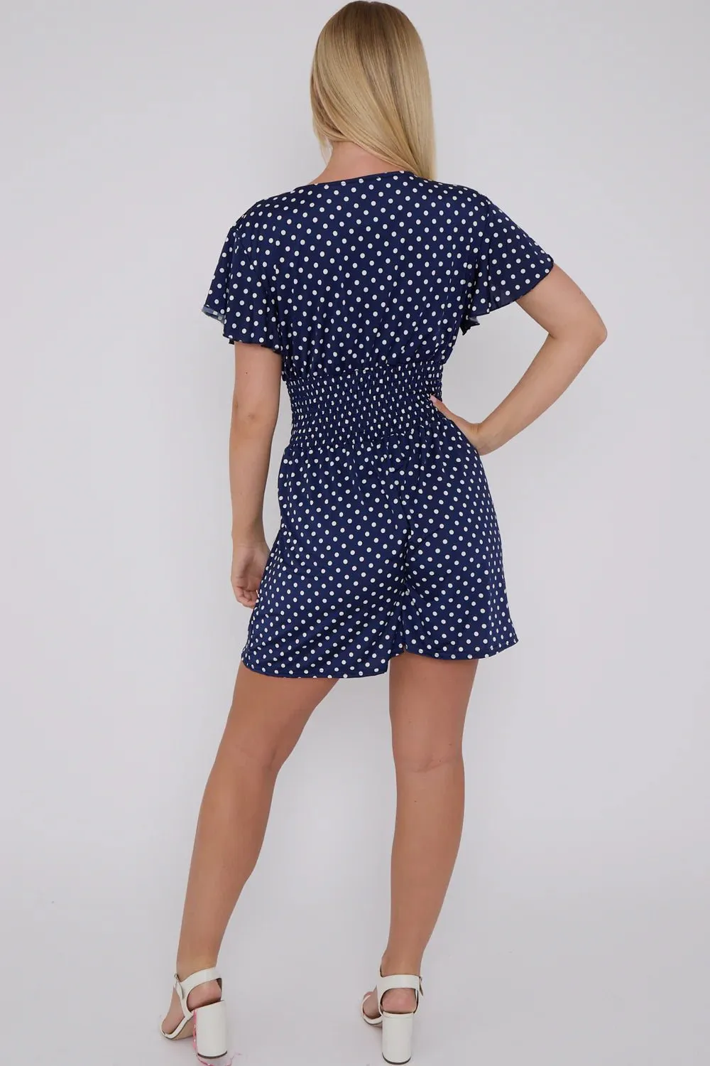 Phoebe Polka Dot Playsuit