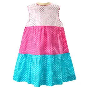 Polka Dot Tiered Dress