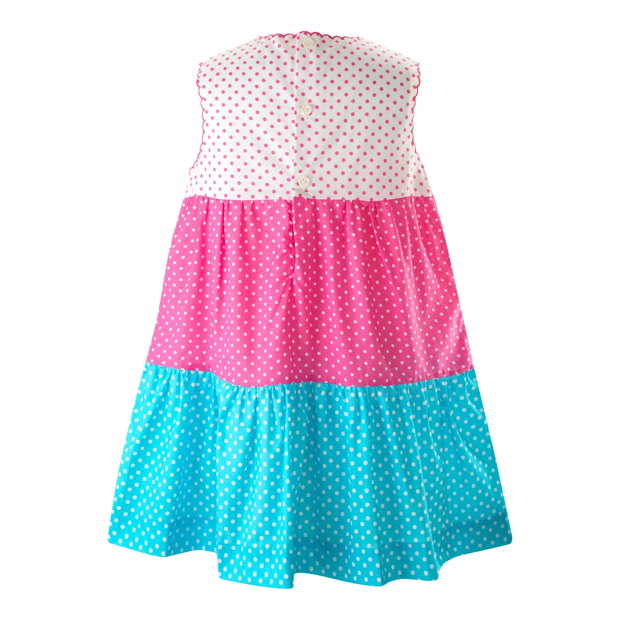 Polka Dot Tiered Dress