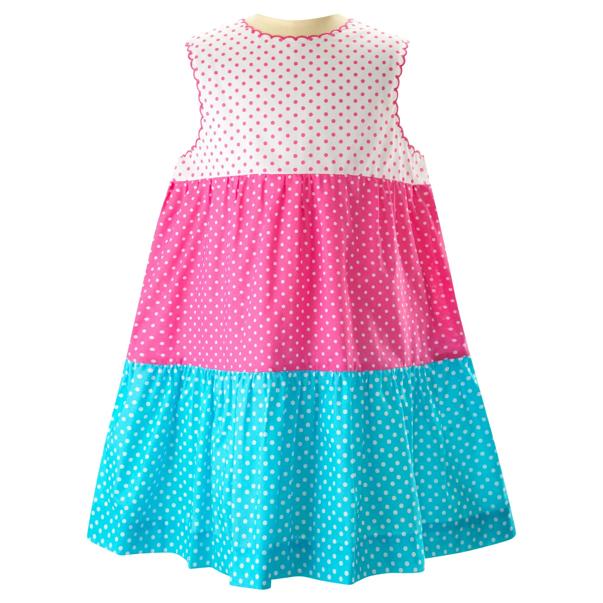 Polka Dot Tiered Dress