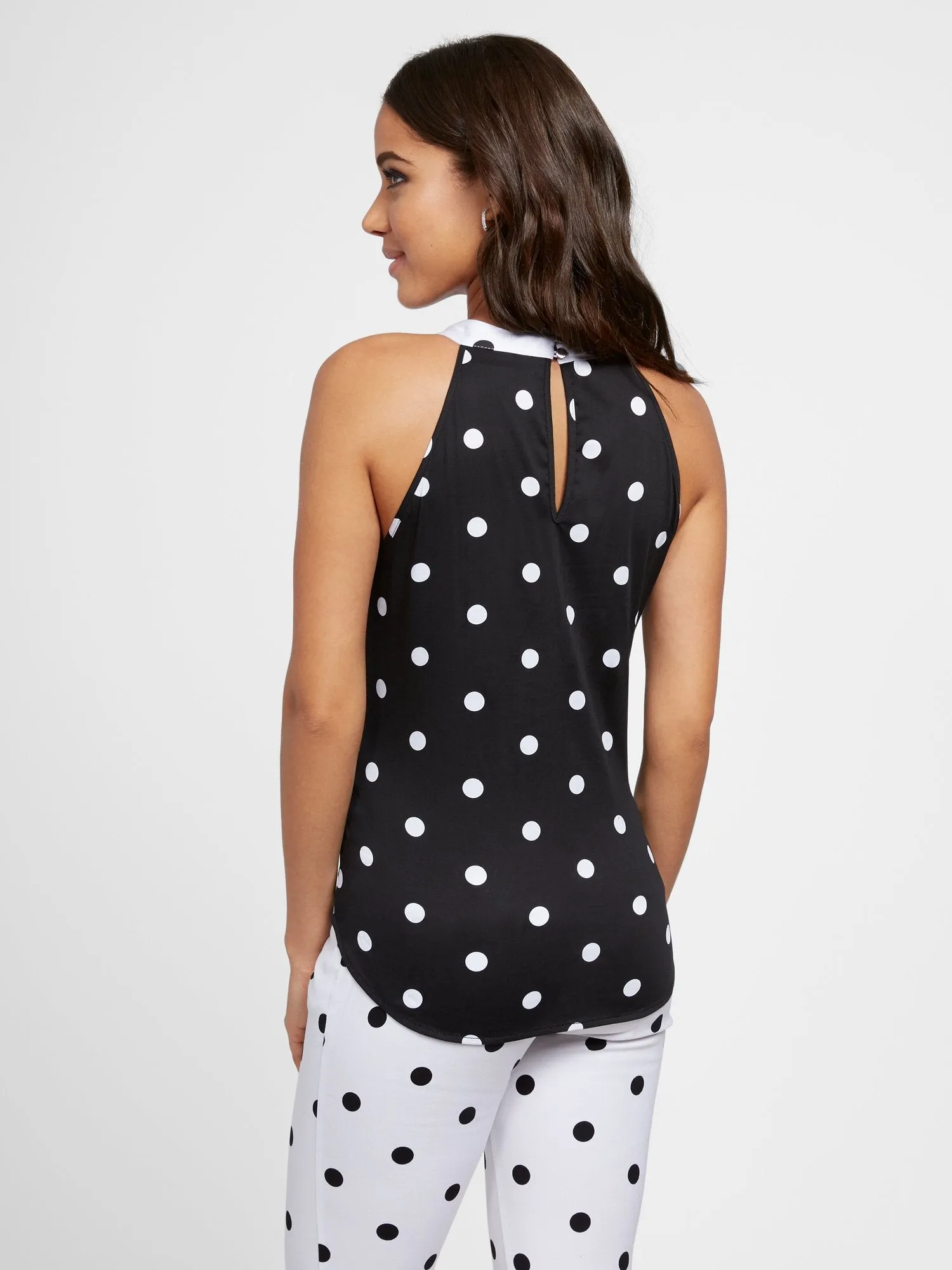 Poplin Bow Halter - 7th Avenue