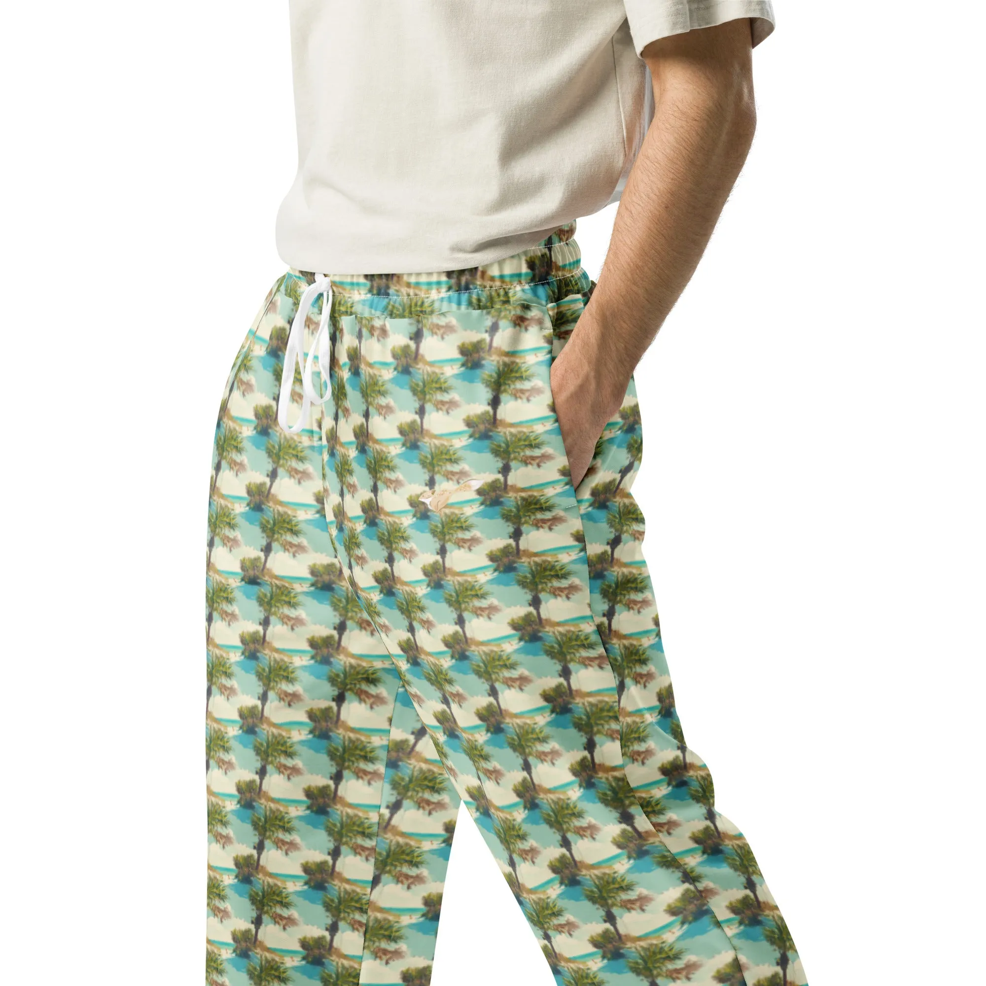 Sabal Beach Approach- unisex wide leg joggers