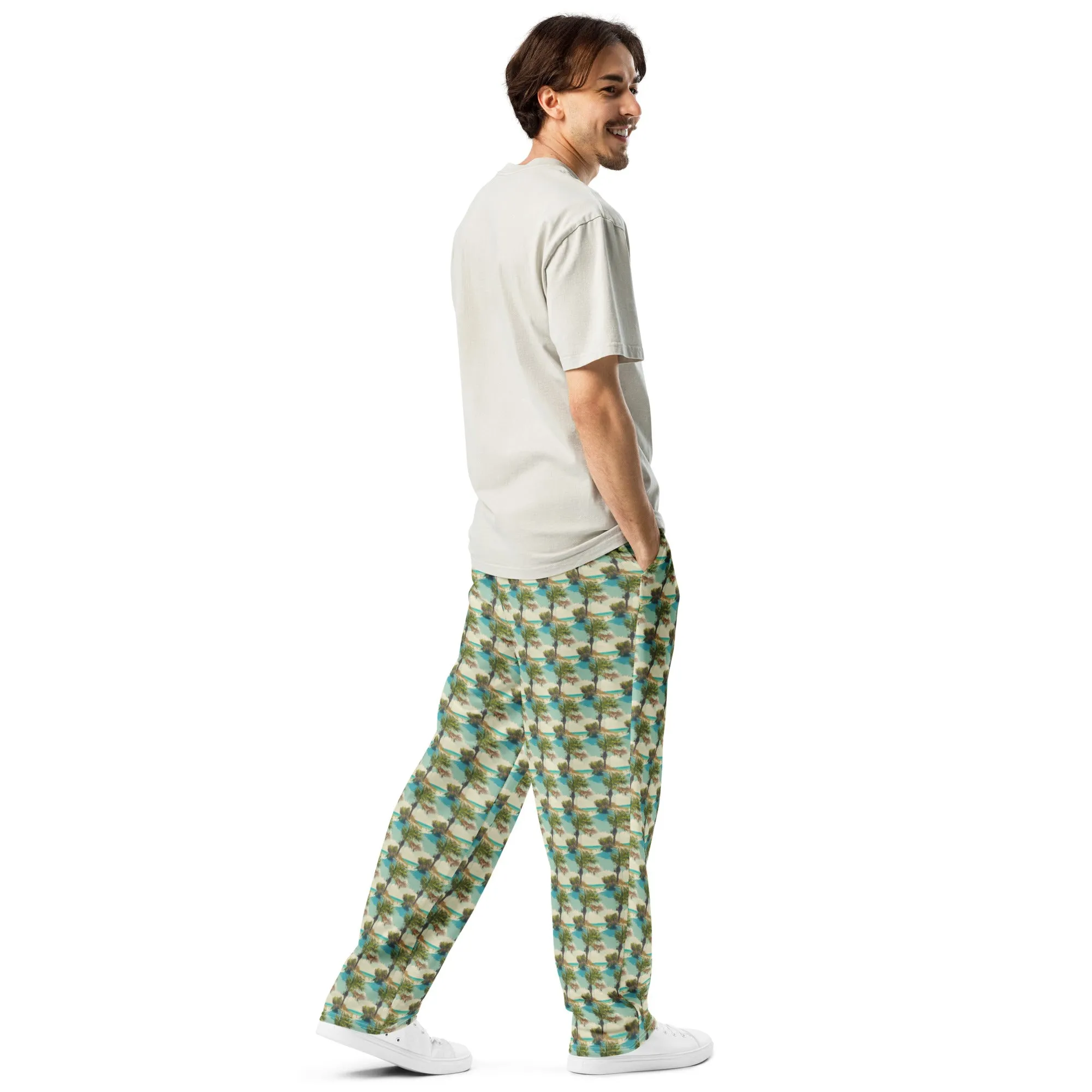 Sabal Beach Approach- unisex wide leg joggers