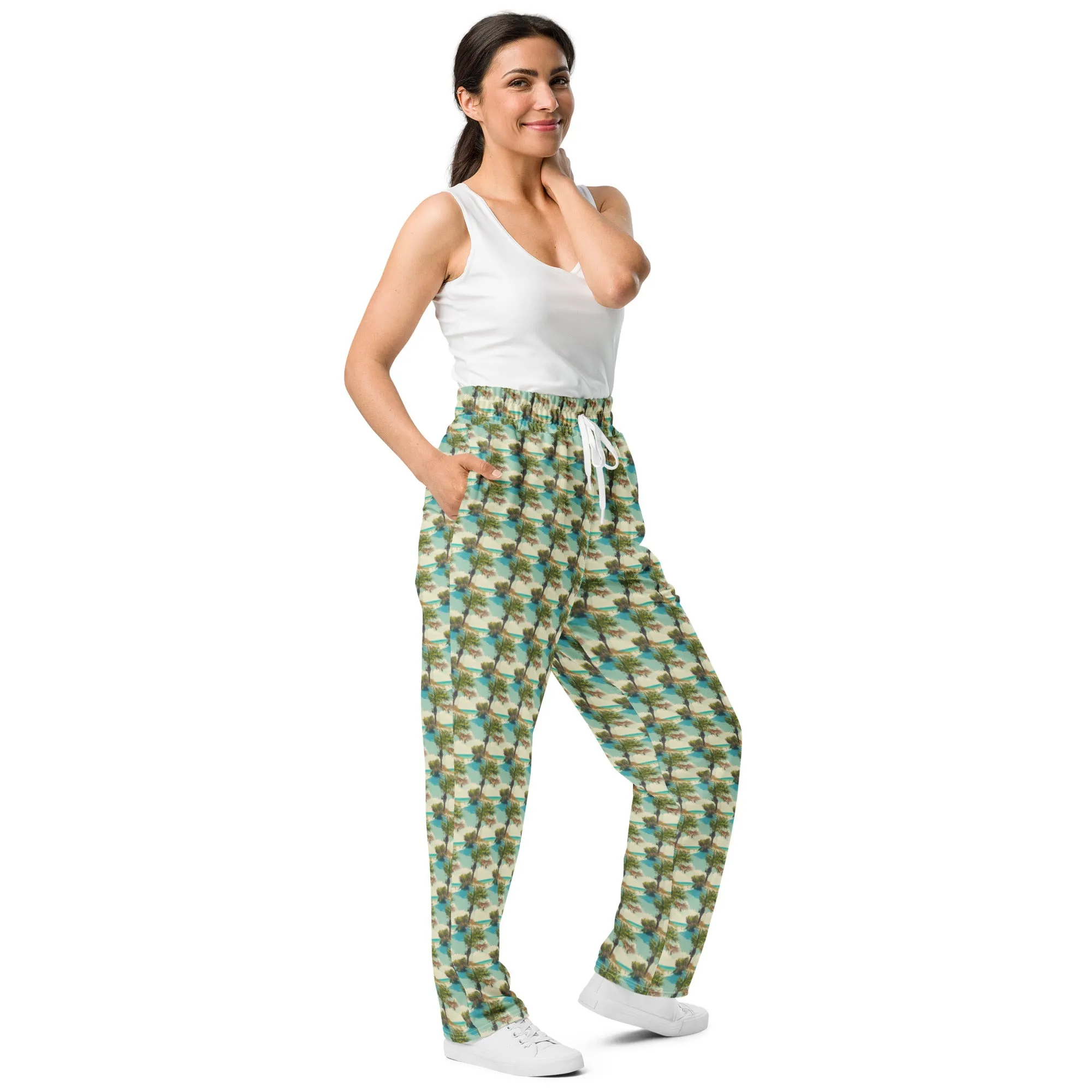 Sabal Beach Approach- unisex wide leg joggers