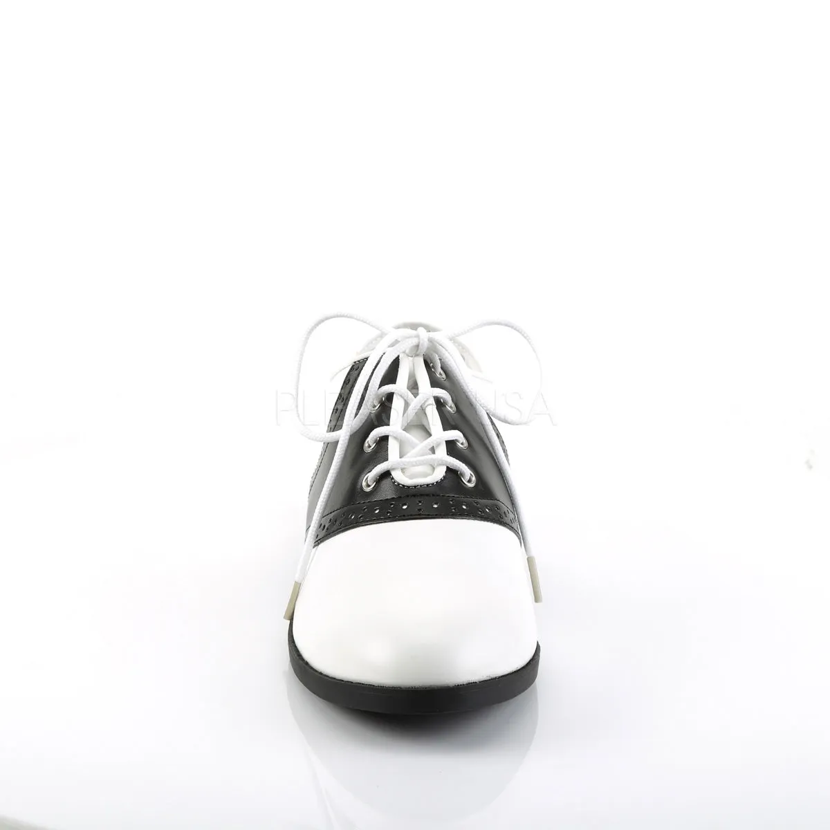 SADDLE-50  Black-White Pu