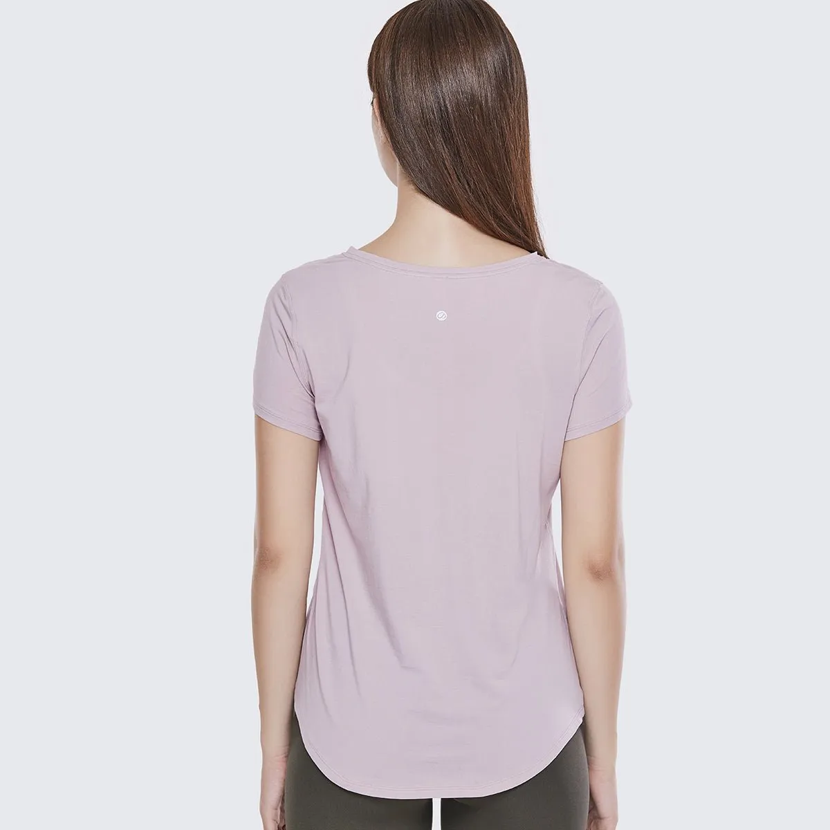 Super Soft Pima Cotton Loose fit Lavender Active Tee