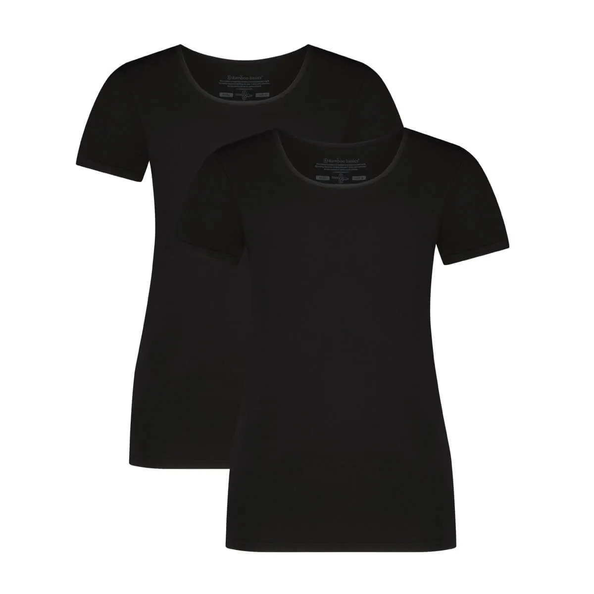 T-shirts Kyra (2-pack) - Zwart