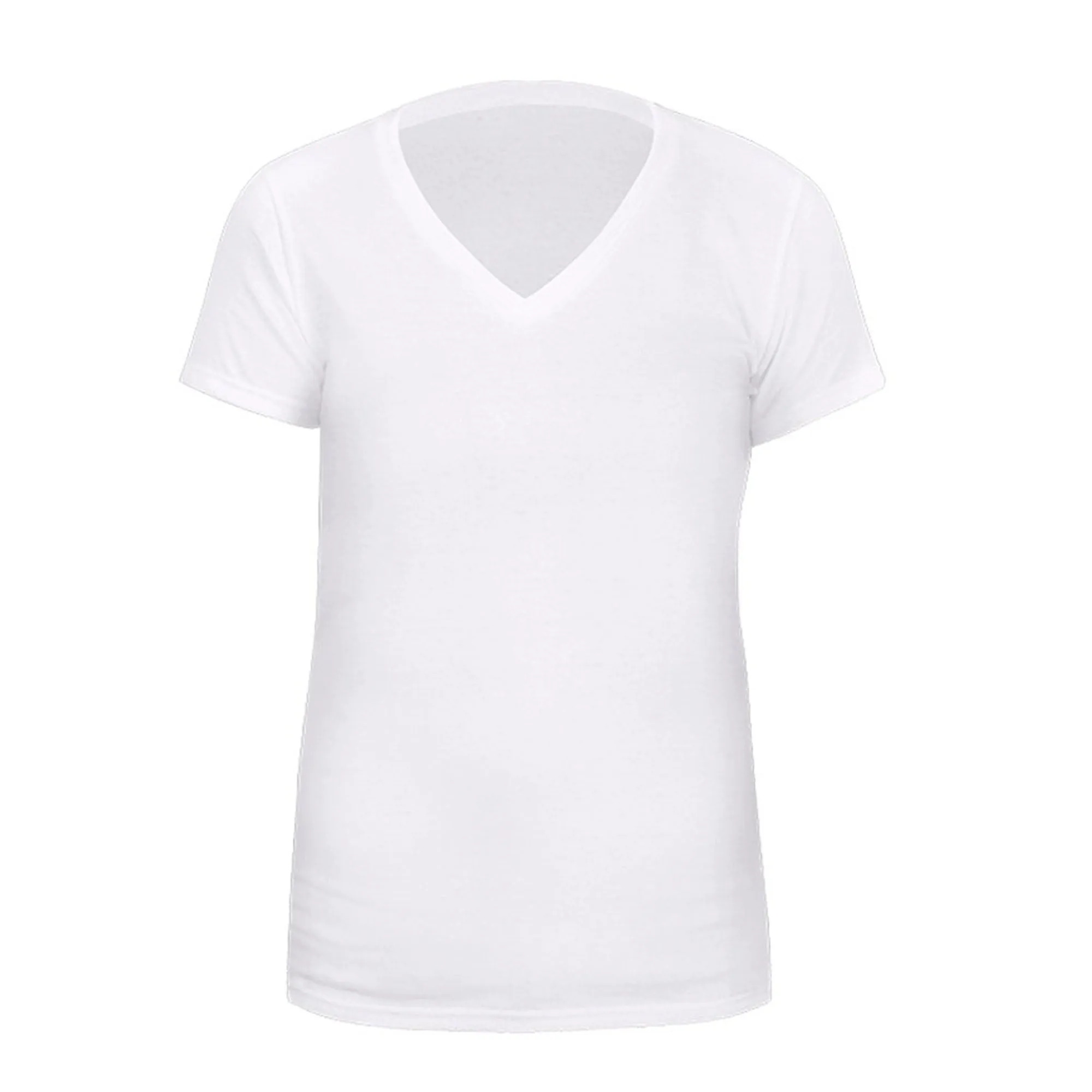 V Neck T Shirts for Men Rayon Made from Bamboo Tees Breathable