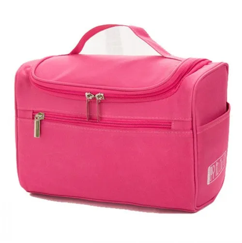 Women's Men's Large Waterproof Cosmetic Bag