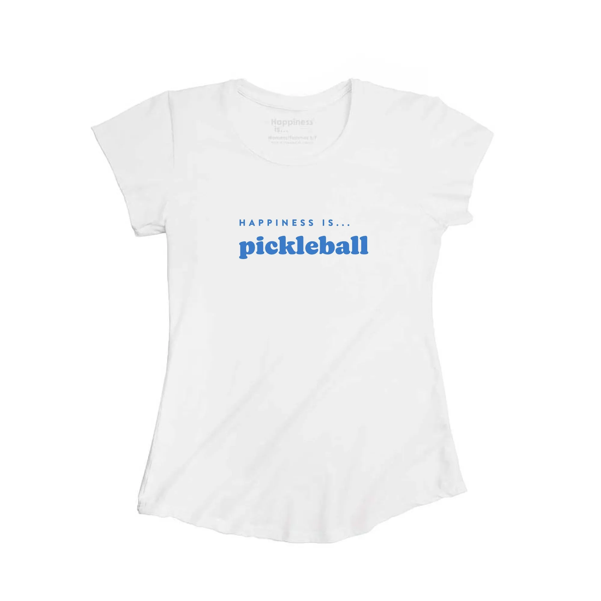 Women's Pickleball Bamboo T-Shirt, White