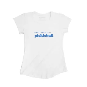 Women's Pickleball Bamboo T-Shirt, White