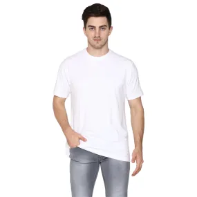 Woodwose Organic Clothing Bamboo Men's White T-Shirt