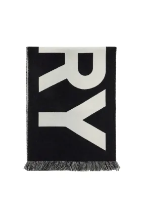 Wool Logoed Scarf